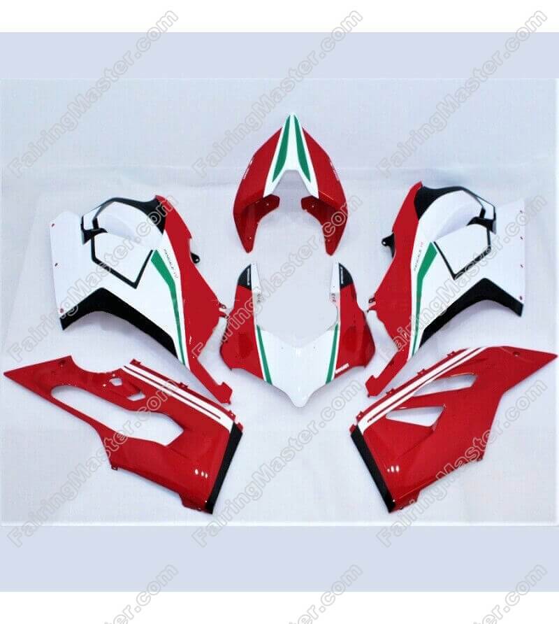 (image for) Fairing kit fit for Ducati Panigale V2 2020-2023 green white red 106